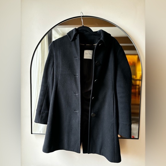 Aritzia Jackets & Blazers - TALULA BABATON | black Wool-Cashmere Coat | size xxs